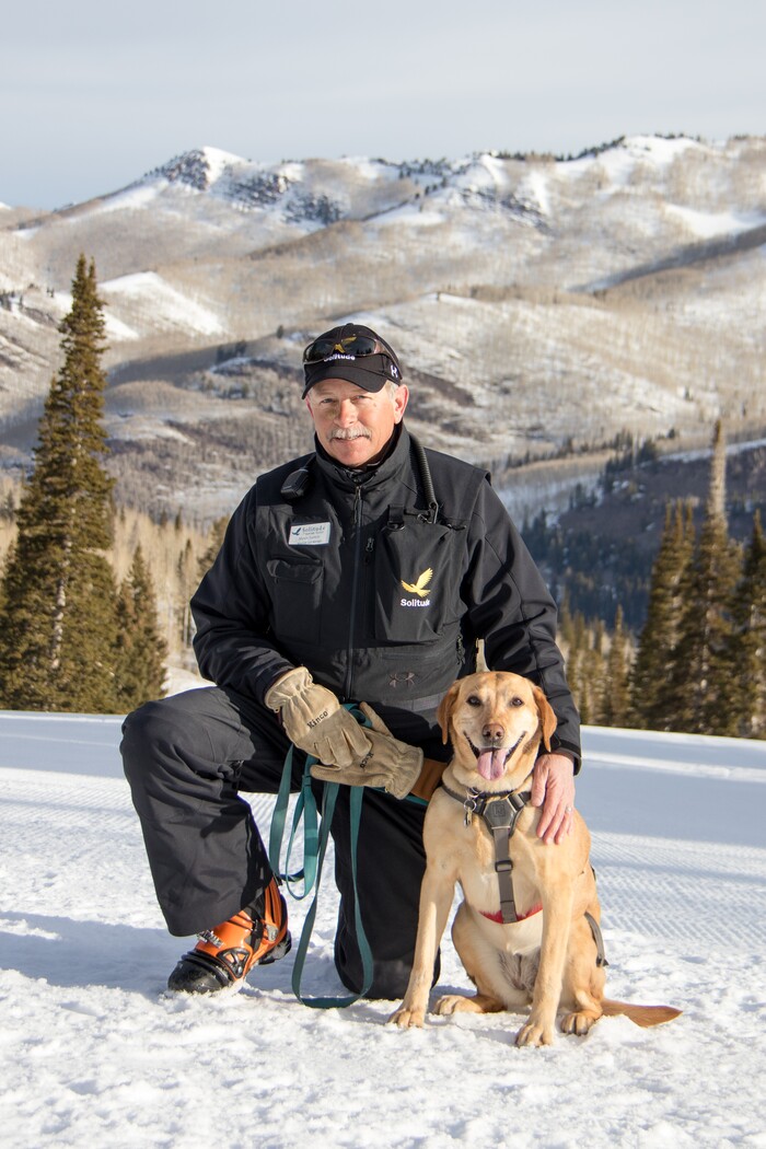 (Courtesy Photo) Marvin Sumner and his avalanche dog Rio, Saturday, March 31, 2018.