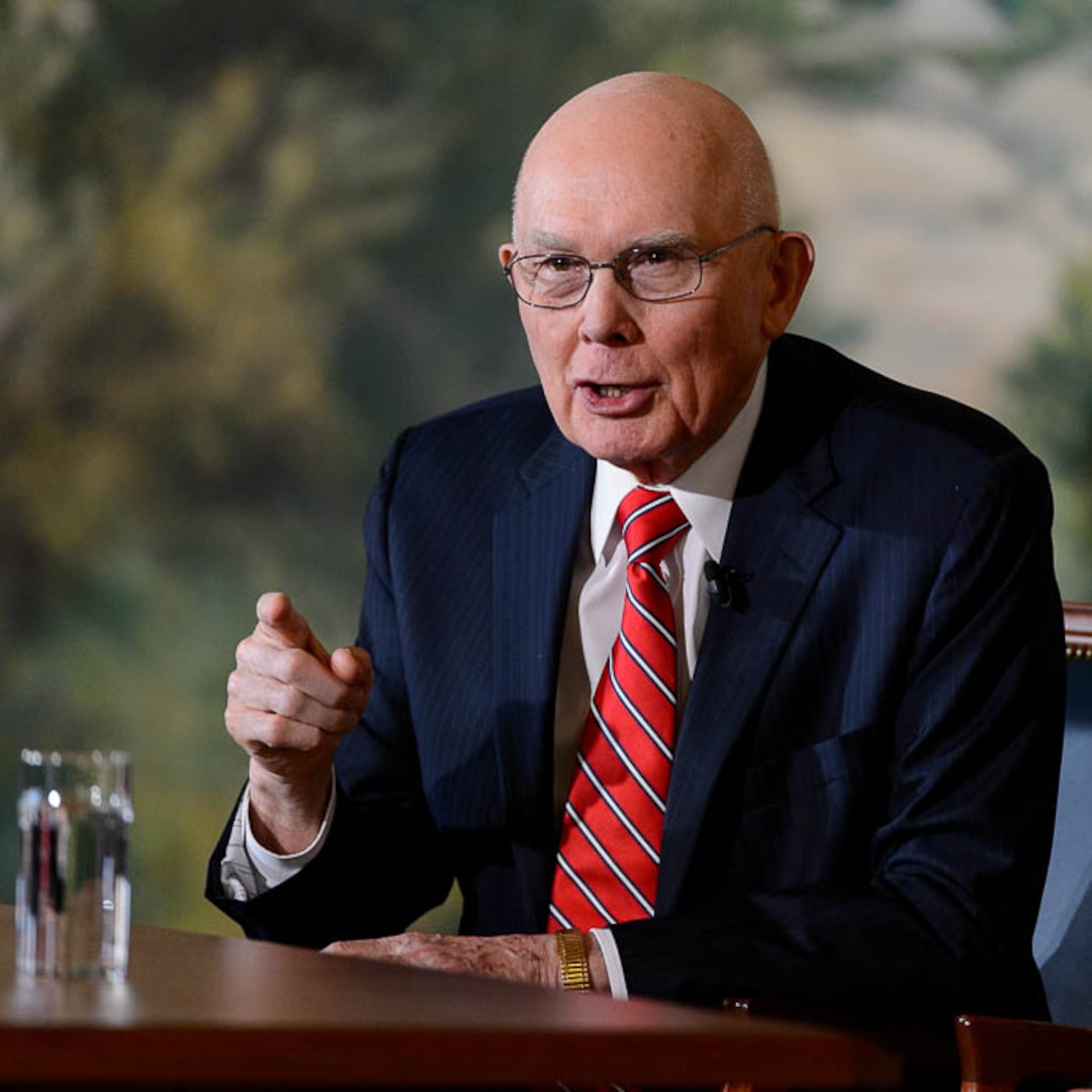 (Trent Nelson | The Salt Lake Tribune)  Dallin H. Oaks speaks at a news conference in the lobby of the Church Office Building in Salt Lake City, Tuesday January 16, 2018. Nelson was named the 17th president of the nearly 16 million-member Church of Jesus Christ of Latter-day Saints. Oaks was named First Counselor in the First Presidency and Eyring Second Counselor in the First Presidency.