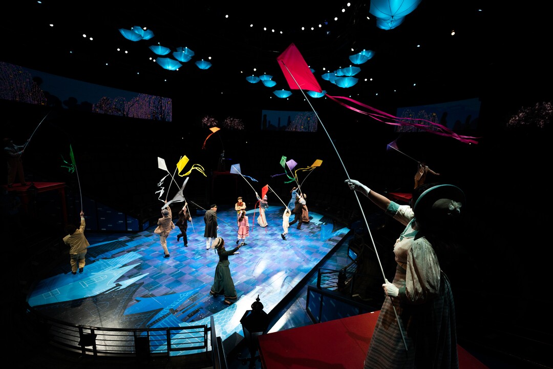(Photo courtesy of Hale Centre Theatre) The "Let's Go Fly a Kite" number from  Hale Centre Theatre's production of the musical "Mary Poppins." The production, which debuted July 1, 2020, was suspended because a second cast member tested positive for COVID-19, the company announced Thursday, July 16, 2020.