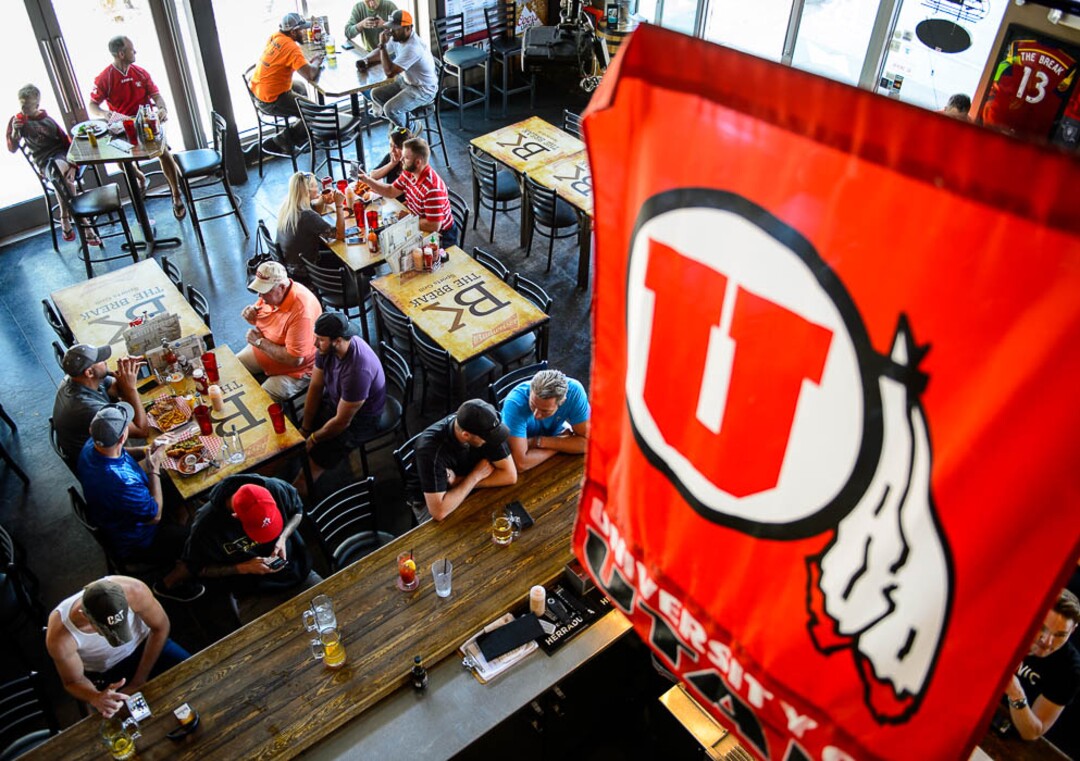 (Trent Nelson | The Salt Lake Tribune)  No one wants The Break to become a bar — not its owner Bam Peck, or the South Jordan City Council. But the parties say they have no choice because the Legislature did away with the dining club liquor license. Now The Break, and dozens of other Utah businesses, have to choose between being a bar (no one under 21) or a restaurant (must order food to drink). The Break Sports Grill in South Jordan, Friday June 1, 2018.