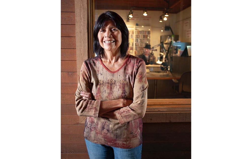 (Adam Finkle | Salt Lake Magazine) Donna Land Maldonado in 2010. Maldonado, one of the first staff members at KRCL who later served as general manager, uplifting diverse voices as she rose through the ranks, has died. She was 78.