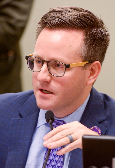 Leah Hogsten | Tribune file photo
Rep. Brady Brammer, R-Highland, has proposed a warning label for pornography that would state that it can impair a minor’s “brain development, emotional development, and the ability to maintain intimate relationships.”