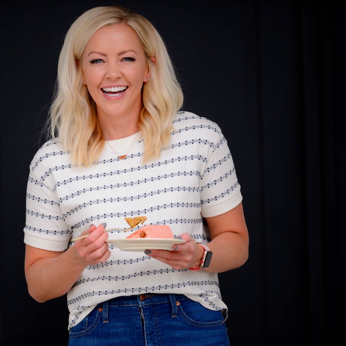 (Trent Nelson  |  The Salt Lake Tribune) Utah cake baker,  blogger and tv cooking personality, Courtney Rich at her home in Utah County on Friday, Sept. 18, 2020.