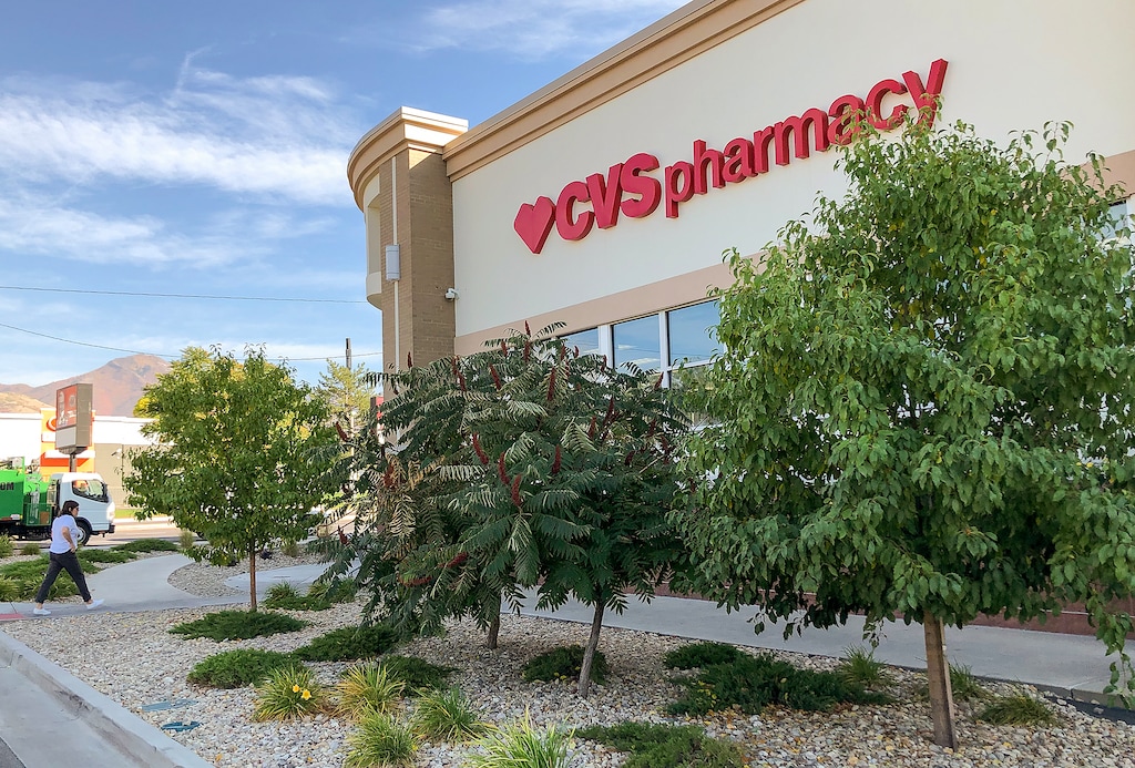 (Sheila R. McCann | The Salt Lake Tribune) A CVS store on 1300 East in Salt Lake City. The pharmacy chain pledged Tuesday to fight period poverty by making its products more affordable.