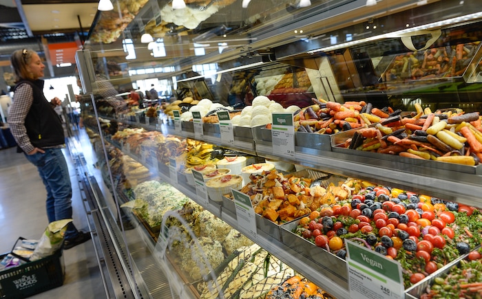 (Francisco Kjolseth  |  The Salt Lake Tribune)  Whole Foods Market officially opens a new store in Park City down the street from the old location that doubles the size, offers more chef-driven offerings and includes a new in store restaurant called the Silver Mine Taproom. 