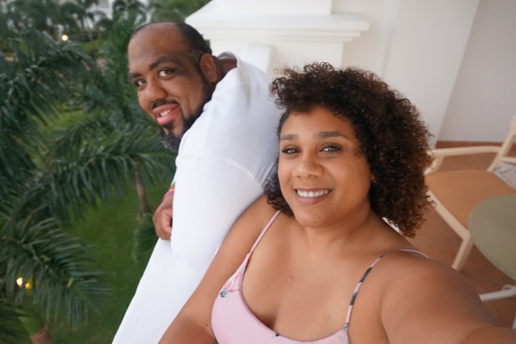(Courtesy of Jazzy Olivo) Singer Jazzy Olivo, right, with her boyfriend, musician Courtney Isaiah Smith. Smith died Jan. 25, 2021, of complications from COVID-19, and Olivo is working to keep his musical legacy alive.