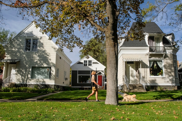 (Leah Hogsten  |  The Salt Lake Tribune) Residential neighborhoods across Salt Lake City could see new options for building smaller homes, duplexes, triplexes and town homes on existing lots.