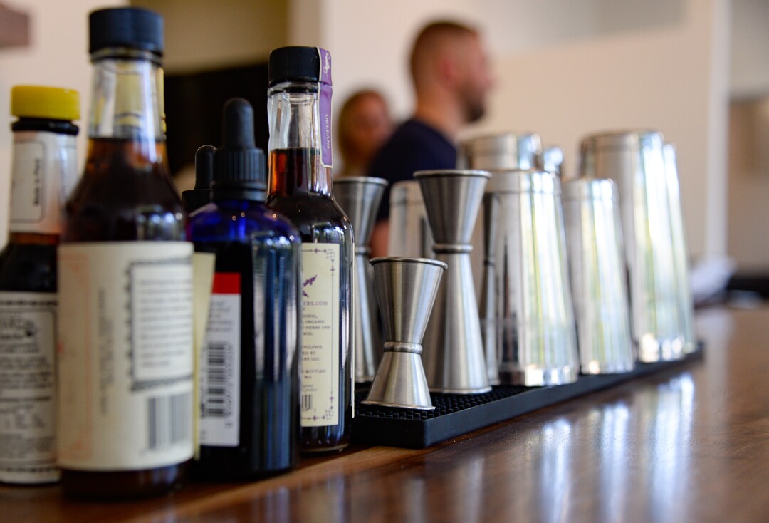 (Francisco Kjolseth  |  The Salt Lake Tribune)  Oquirrh, a new fine-dining restaurant in downtown Salt Lake City at 368 E. 100 South.