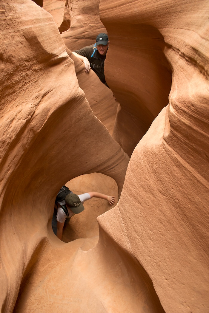 (photo courtesy Manny Mellor) Peekaboo Gulch in the Grand Staircase-Escalante National Monument.