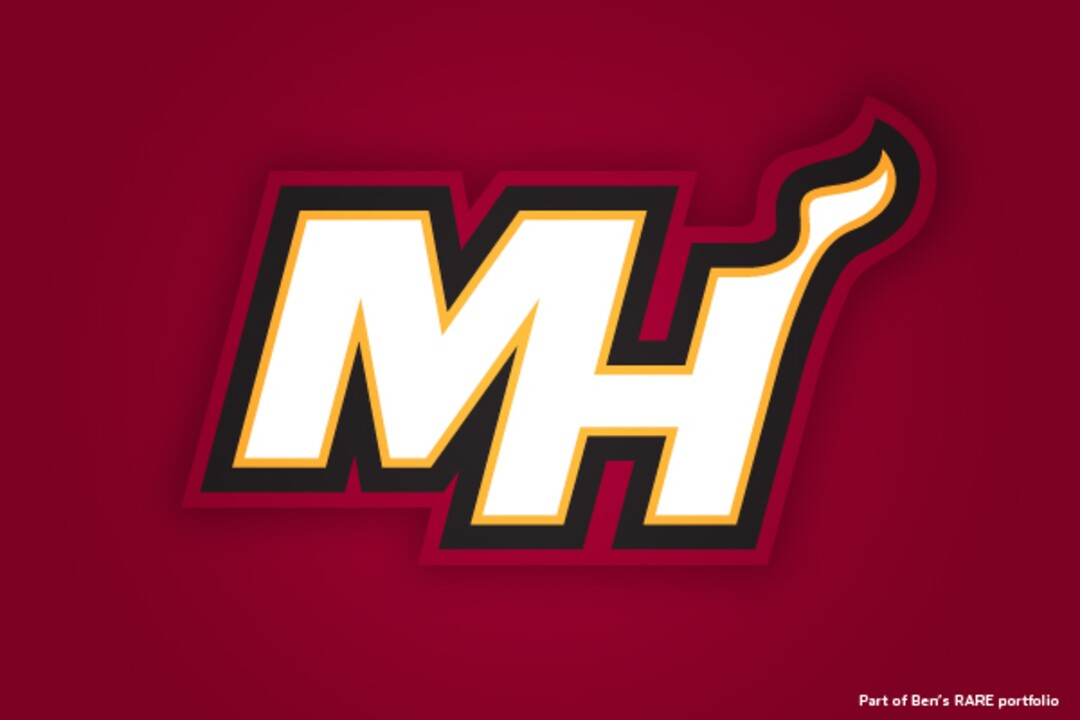 Miami Heat logo designed by RARE Design, in collaboration with Ben Barnes.