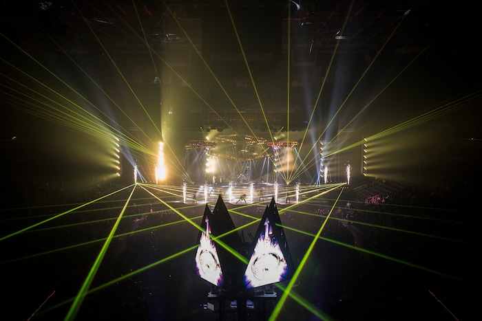 (Photo courtesy Bob Carey) Trans-Siberian Orchestra will do two performances of “The Ghosts of Christmas Eve” at Vivint Smart Home Arena in Salt Lake City on Tuesday, Nov. 21, 2017.