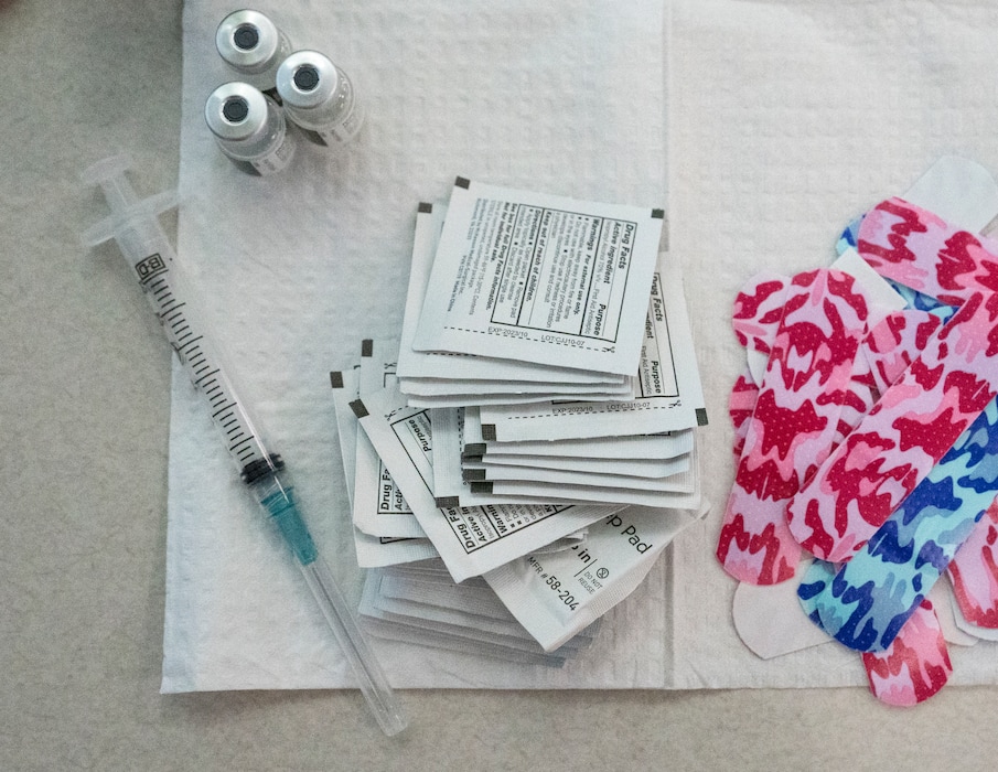 (Leah Hogsten | The Salt Lake Tribune) Free Pfizer vaccines are shown at Weber State University Continuing Education Center in Ogden, Aug. 11, 2021. Dr. Samuel Brown, an intensive care unit physician-scientist at Intermountain Medical Center in Murray, says the vaccine is highly safe and effective.