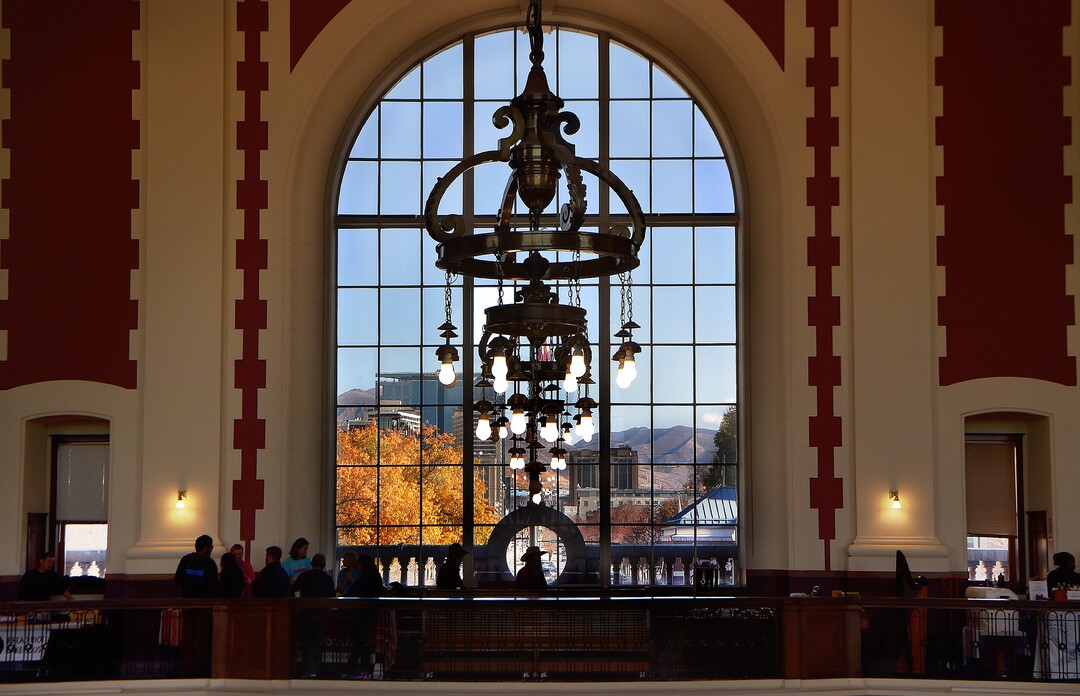 (Scott Sommerdorf   |  The Salt Lake Tribune)   The view inside the building at the Rio Grande Winter Market, Saturday, November 11, 2017. The market is a project of Urban Food Connections of Utah and will be held every Saturday, through April 21st, from 10 AM - 2 PM.