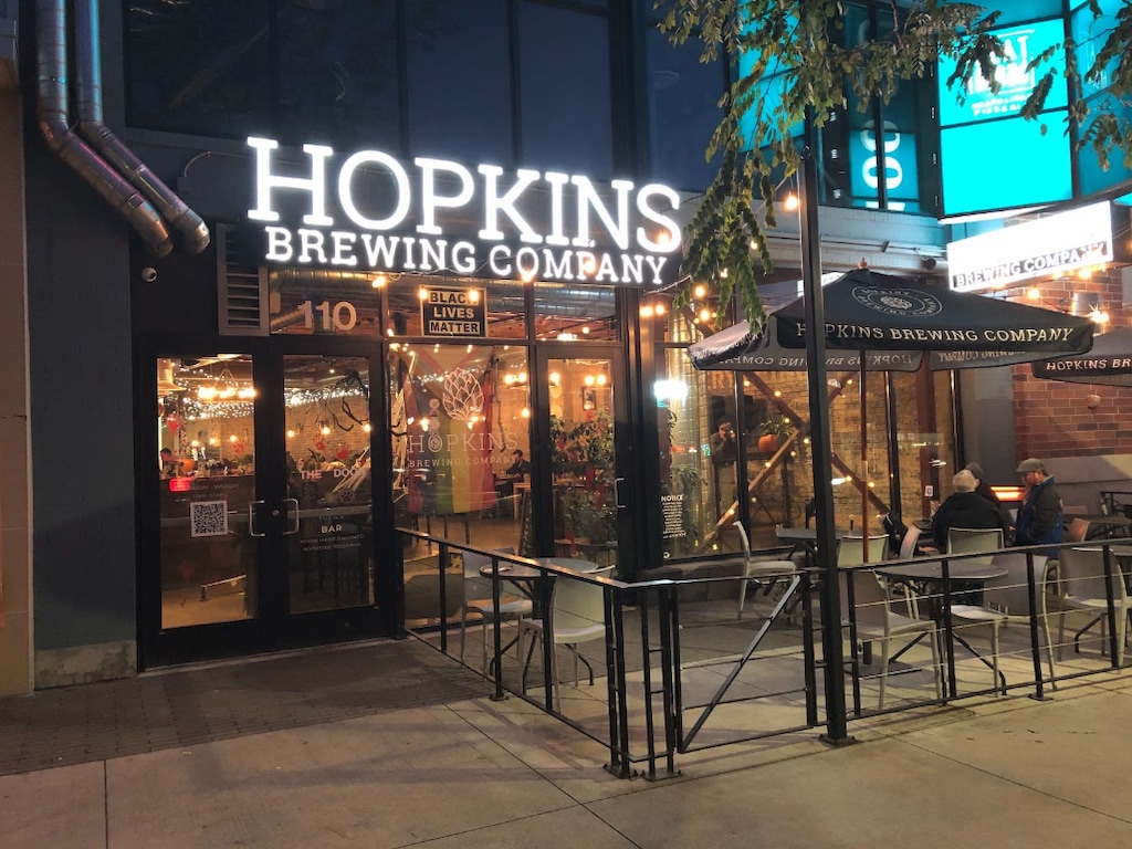 (Kolbie Peterson  |  The Salt Lake Tribune) Hopkins Brewing Company in Salt Lake City's Sugar House neighborhood.
