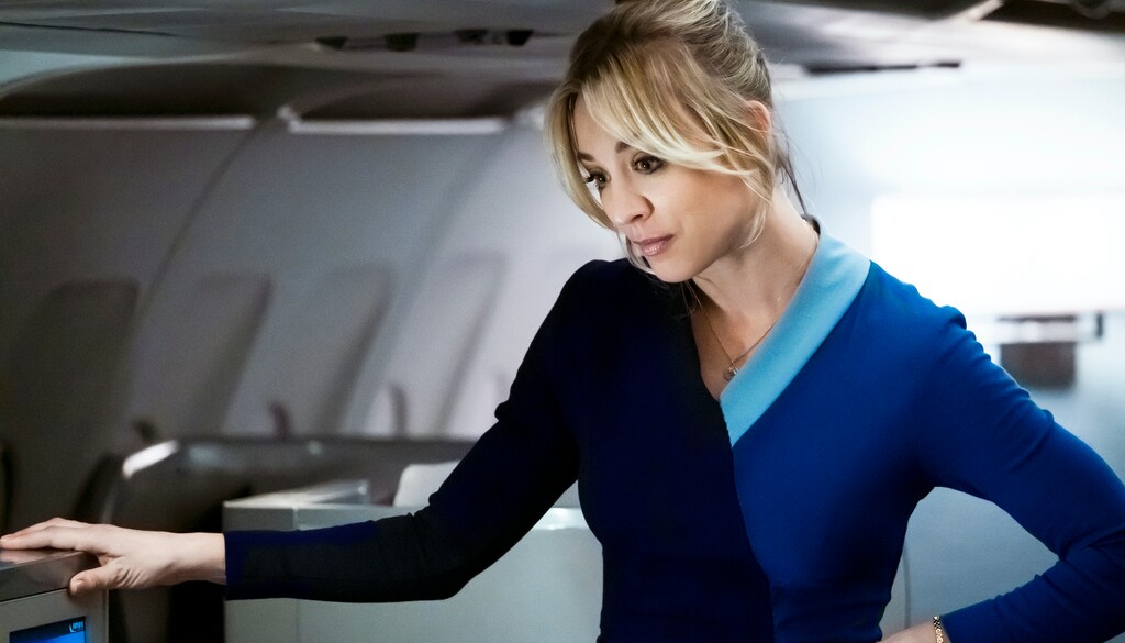 (Photo courtesy of Phil Caruso/HBO Max) Kaley Cuoco stars in "The Flight Attendant."