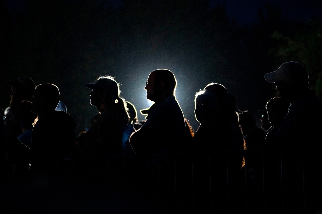 (Doug Mills | The New York Times)
Attendees listen as President Donald Trump speaks during a rally in Panama City Beach, Fla., on Wednesday evening, May 8, 2019. "That basic sense of peoplehood, of belonging to a common enterprise with a shared destiny, is exactly what’s lacking today," writes New York Times opinion columnist David Brooks.