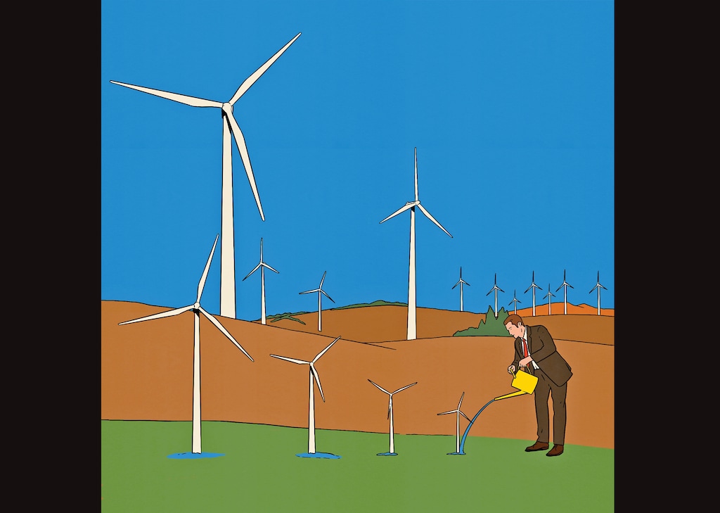 President Donald Trump signed a bill that will eliminate most federal funding for clean energy, and he is blocking wind and solar projects and attacking climate science institutions. (Simon Bailly/The New York Times)