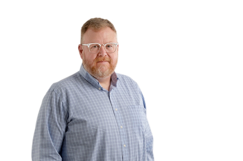 (Francisco Kjolseth  |  The Salt Lake Tribune) Bryan Schott, reporter and proprietor of Utah Political Watch, and a former Salt Lake Tribune political reporter.