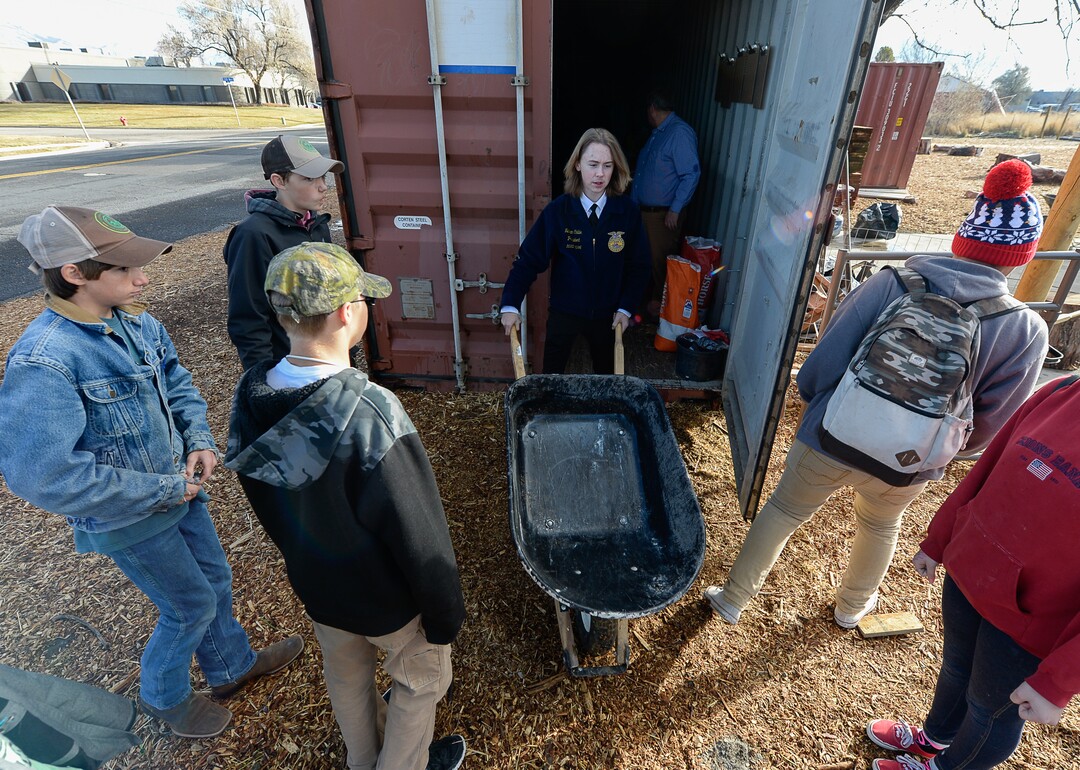 Francisco Kjolseth | The Salt Lake TribuneAt Roots, Utah's first farm-based charter school in West Valley City, students get hands on experience working at the school's farm just down the street from the school. A legislative task form is recommending changes to the way Utah's charter schools are funded. 