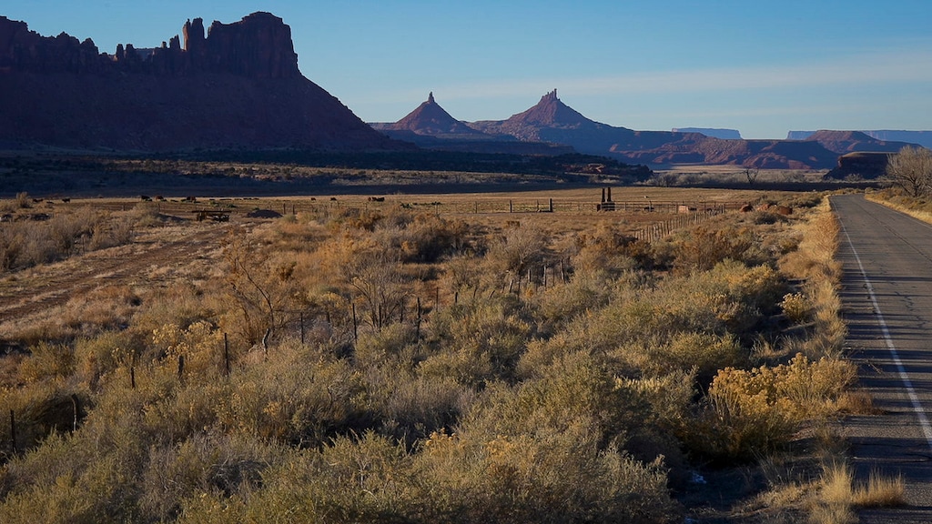(Bethany Baker  |  The Salt Lake Tribune) The Indian Creek area of Bears Ears National Monument near Monticello on Thursday, Dec. 19, 2024.