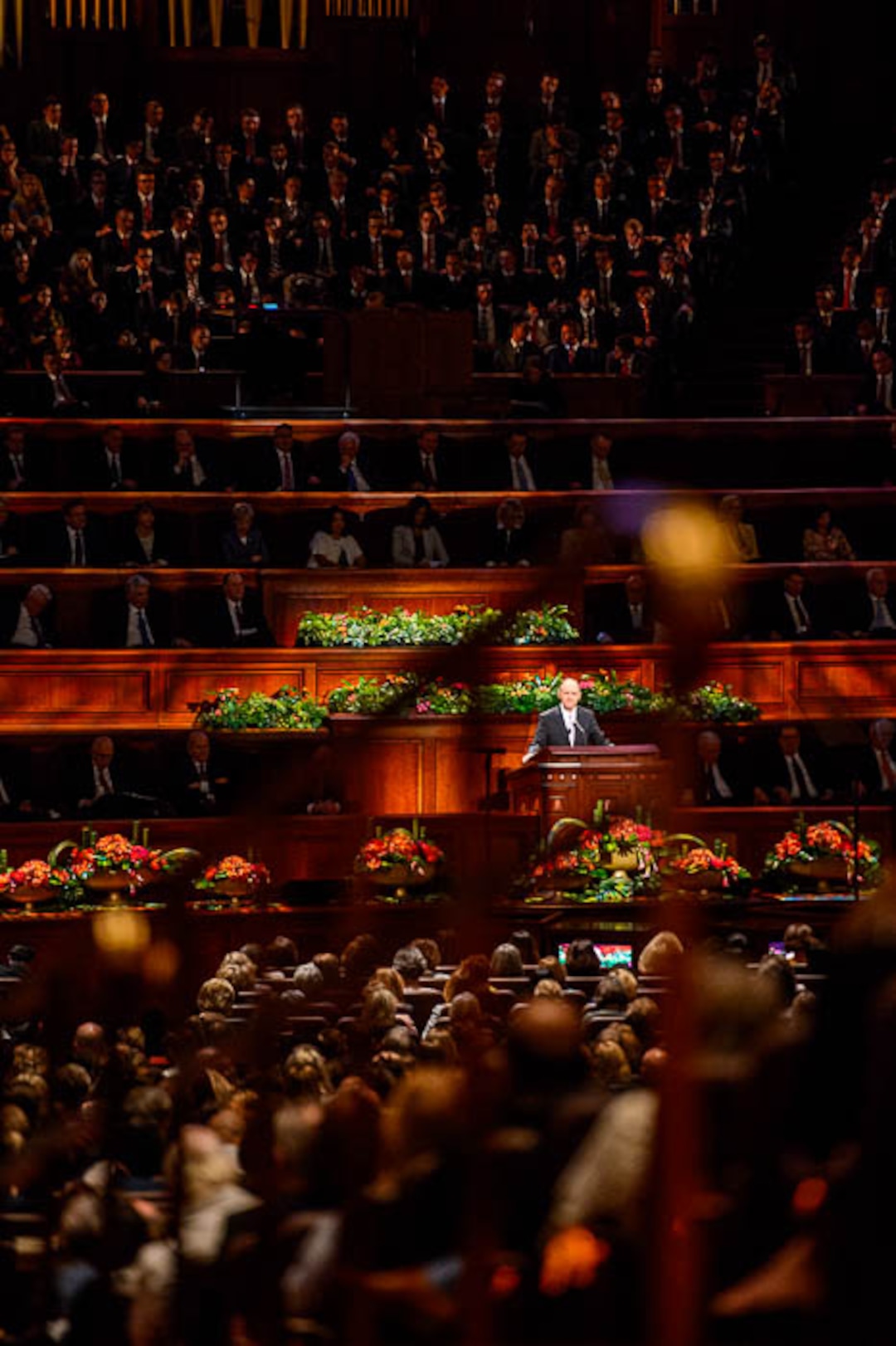 (Trent Nelson | The Salt Lake Tribune)  Paul B. Pieper speaks at the General Conference of The Church of Jesus Christ of Latter-day Saints in Salt Lake City, Saturday Oct. 6, 2018.
