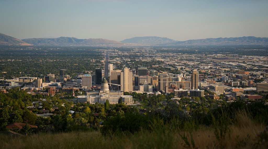 (Bethany Baker  |  The Salt Lake Tribune) Downtown Salt Lake City and its fashion, trends and dining are a focus of one magazine that just sold to a national publisher.