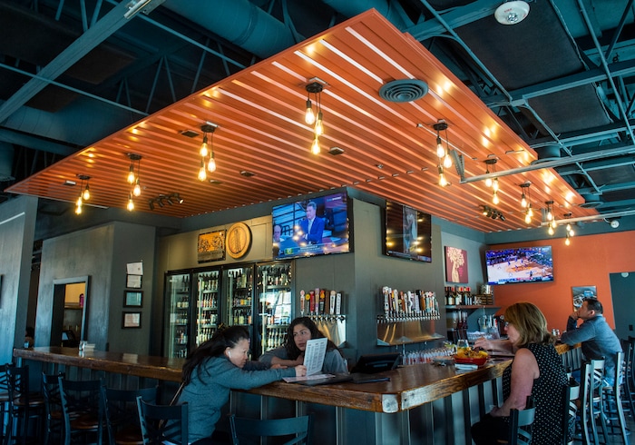 (Rick Egan  |  The Salt Lake Tribune)     Slackwater Pizzeria in Sandy, Thursday, March 5, 2020.