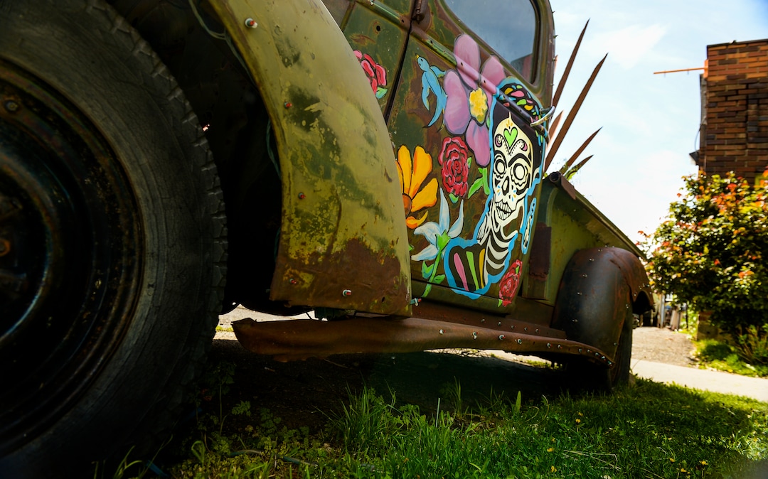 (Leah Hogsten  |  The Salt Lake Tribune) Frida Bistro, an upscale Mexican restaurant in Salt Lake City, has been replaced by Rico Cocina y Tequila Bar, but the decorated truck will remain.