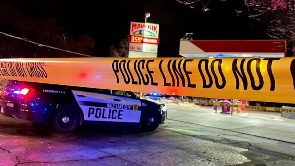 (Salt Lake City Police Department) A man was shot to death outside this Maverik convenience store at 310 S. 900 East.