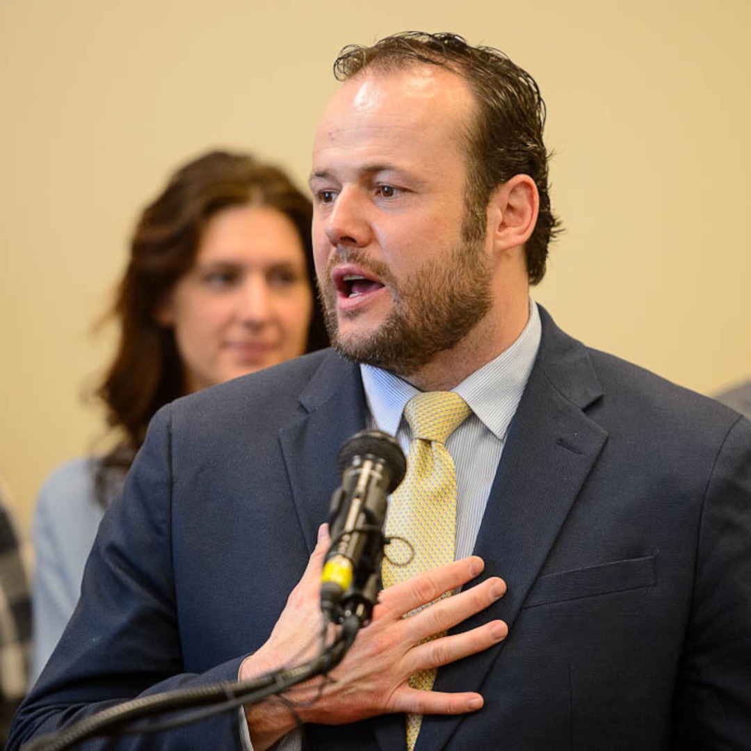 (Trent Nelson | The Salt Lake Tribune)  Attorney Steven Burton speaks at a press conference in Salt Lake City on Wednesday March 6, 2019.