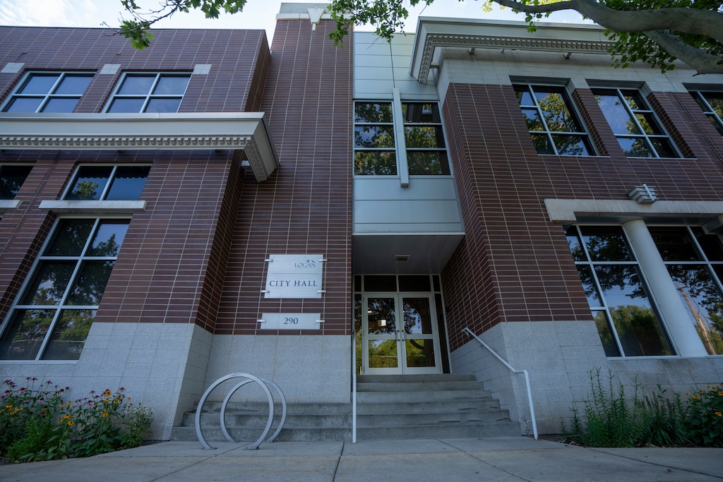 (Rick Egan | The Salt Lake Tribune)  Logan City Hall. The City Council has voted to increase property taxes by almost 23%.
