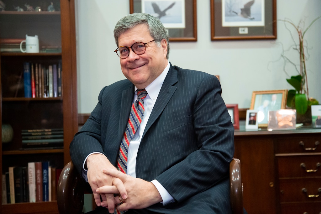 (J. Scott Applewhite | Associated Press file photo) President Donald Trump's attorney general nominee, William Barr, meets with Senate Judiciary Committee Chairman Chuck Grassley, R-Iowa, on Capitol Hill in Washington on Jan. 9. As he did almost 30 years ago, Barr is appearing before the Senate Judiciary Committee to make the case he’s qualified to serve as attorney general.