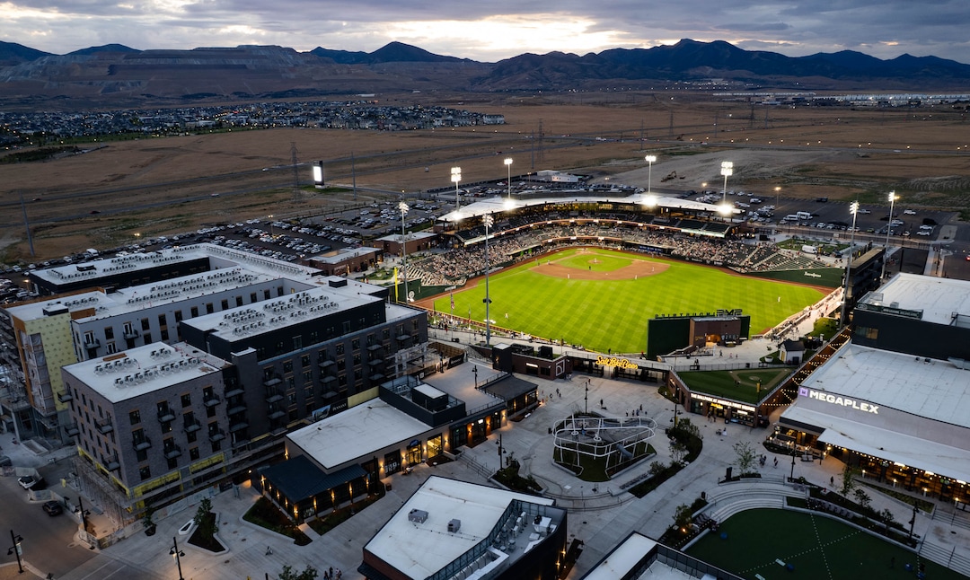 (Francisco Kjolseth | The Salt Lake Tribune) The Ballpark at American First Square in South Jordan is pictured on Wednesday, July 22, 2026.