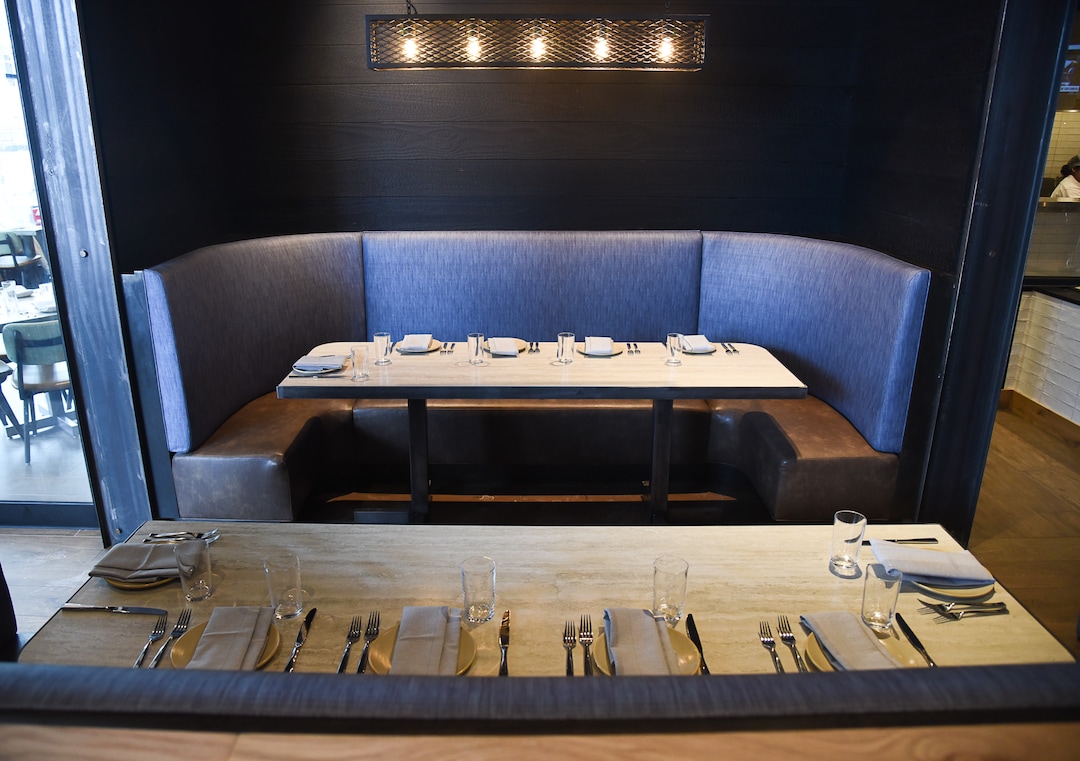 (Francisco Kjolseth  |  The Salt Lake Tribune)  Hearth & Hill a new restaurant in Kimball Junction that serves upscale comfort food at 1153 Center Drive in the Newpark Retail Center is one of the new restaurants available to try before (or after) the Sundance Film Festival. 