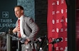 (Bethany Baker | The Salt Lake Tribune) Utah head football coach Morgan Scalley says the Utes' brand is well established and he doesn't want to change the program's recipe for success much.