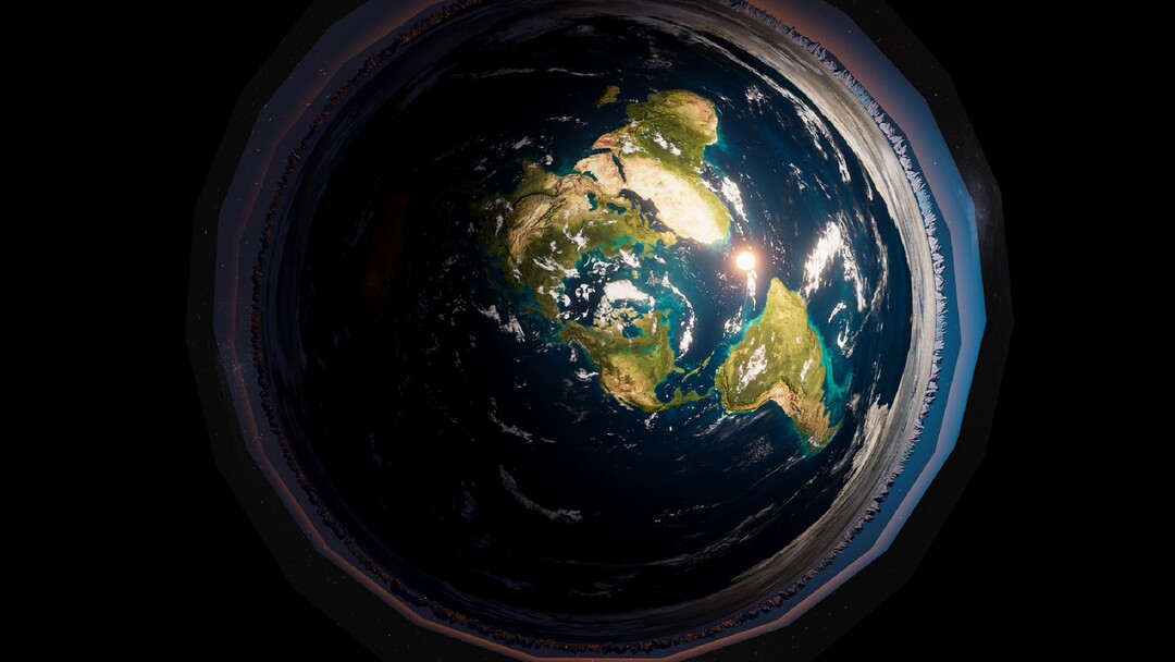 (Sundance Institute) An image from "Flat Earth VR," by Lucas Rizzotto, an official selection of the New Frontier section at the 2022 Sundance Film Festival.