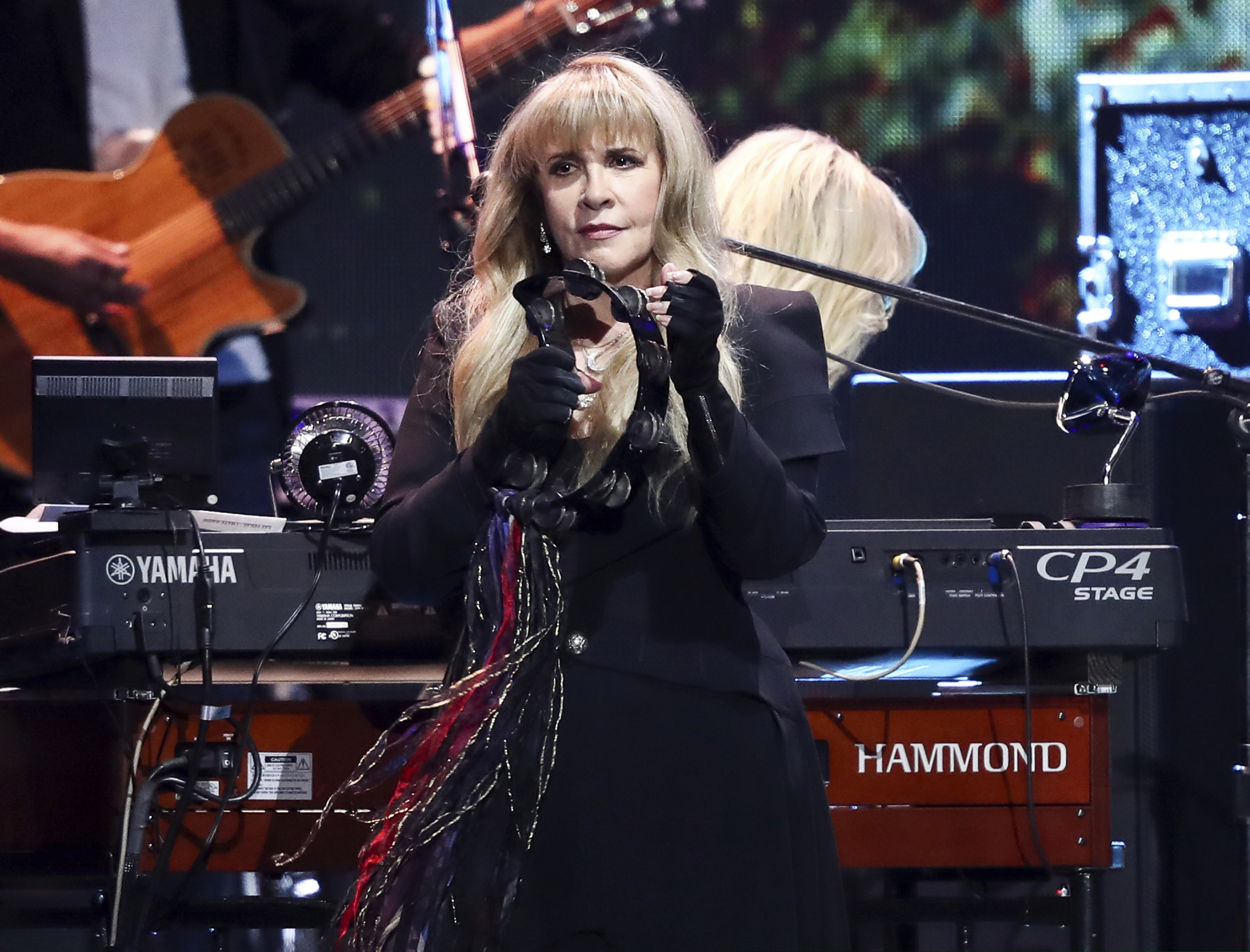 (John Salangsang | Associated Press file photo) Music legend Stevie Nicks — shown here in Las Vegas at the iHeartRadio Music Festival in 2018 — is one of the headliners of the Jazz Aspen Snowmass festival, over Labor Day weekend 2022 in Aspen, Colorado.