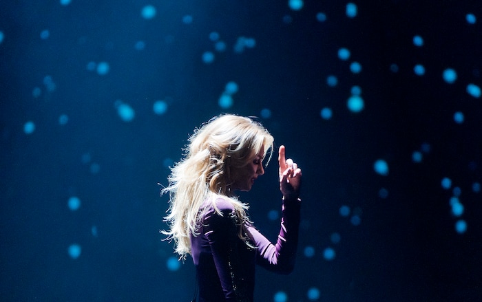 (Michael Mangum | Special to The Tribune) Faith Hill performs Wednesday, Sept. 27, at Vivint Smart Home Arena in Salt Lake City.