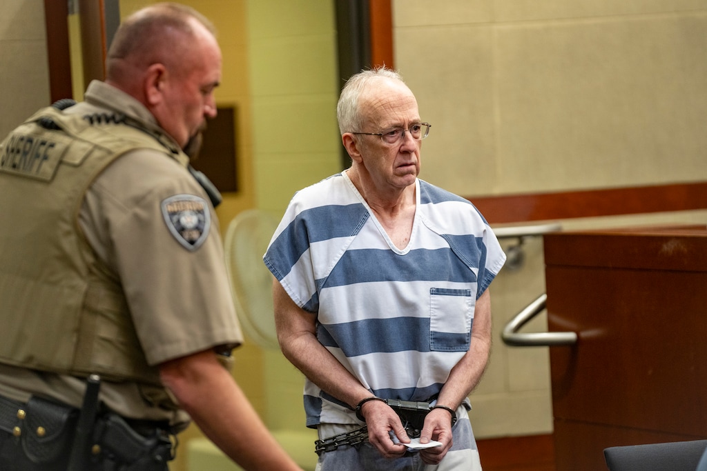 (Rick Egan | The Salt Lake Tribune) Kevin Christensen, a former justice court judge, was sentenced in Ogden on Monday.