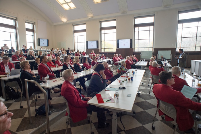 (Rick Egan  |  The Salt Lake Tribune)     A class room at the new Ann Crocker Science Center on Presidents Circle, at the University of Utah, Thursday, April 19, 2018.


