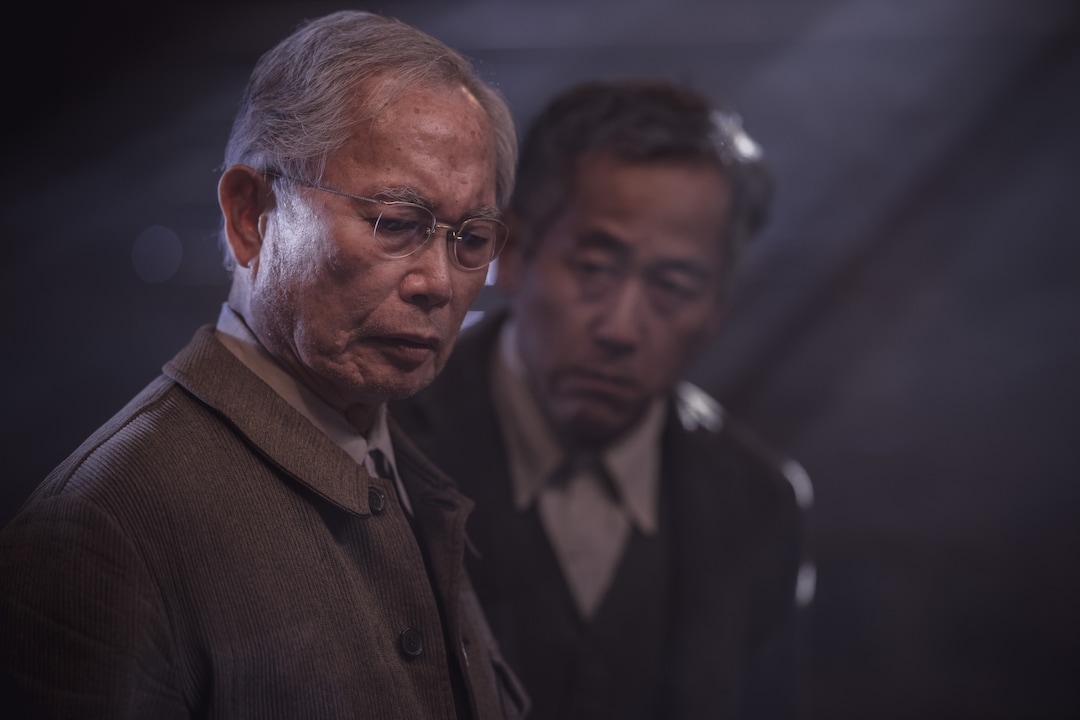(Photo courtesy of Ed Araquel/AMC) George Takei as Yamato-San, Shingo Usami as Henry Nakayama in "The Terror: Infamy."