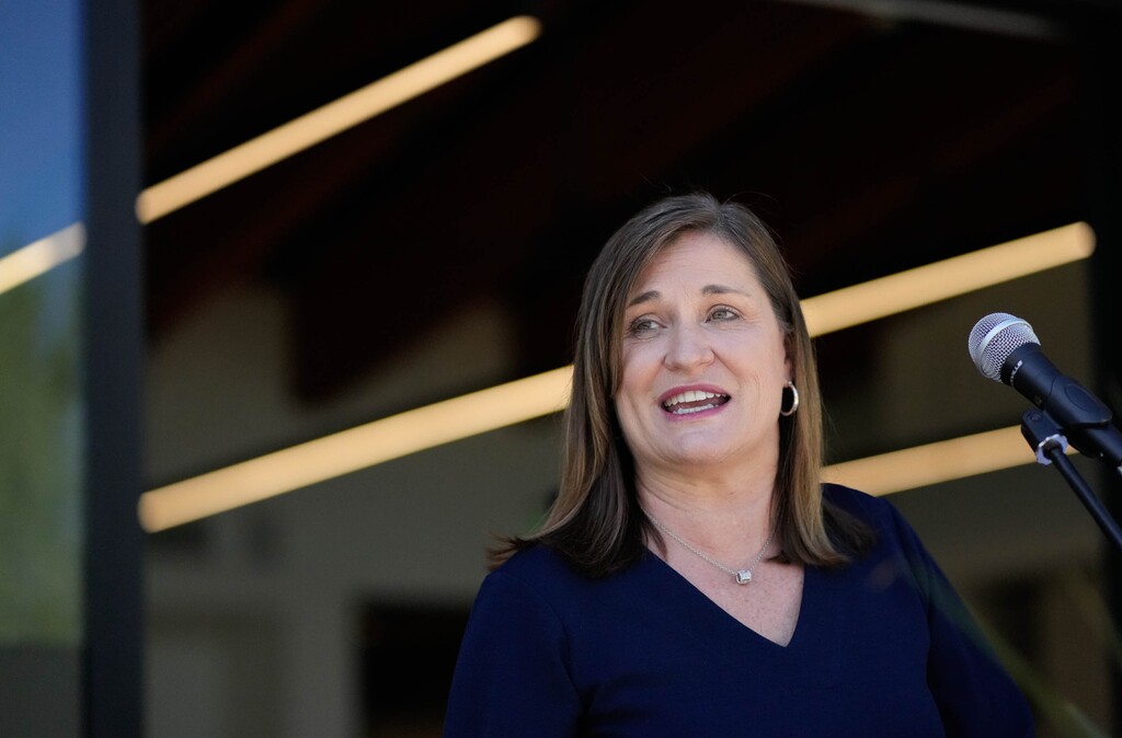 (Francisco Kjolseth | The Salt Lake Tribune) Salt Lake County Mayor Jenny Wilson, shown in May, has tested positive for COVID-19. She says she is not experiencing any symptoms.