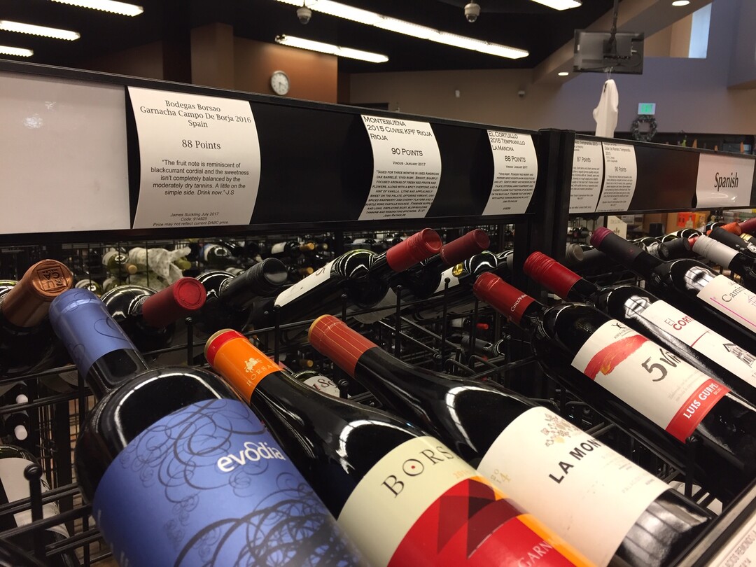 (The Salt Lake Tribune | Kathy Stephenson) Many Utah shoppers like to read the reviews and rating cards at the state liquor stores before making a purchase. The state is banning the "shelf talkers"  after Dec. 31, 2018.