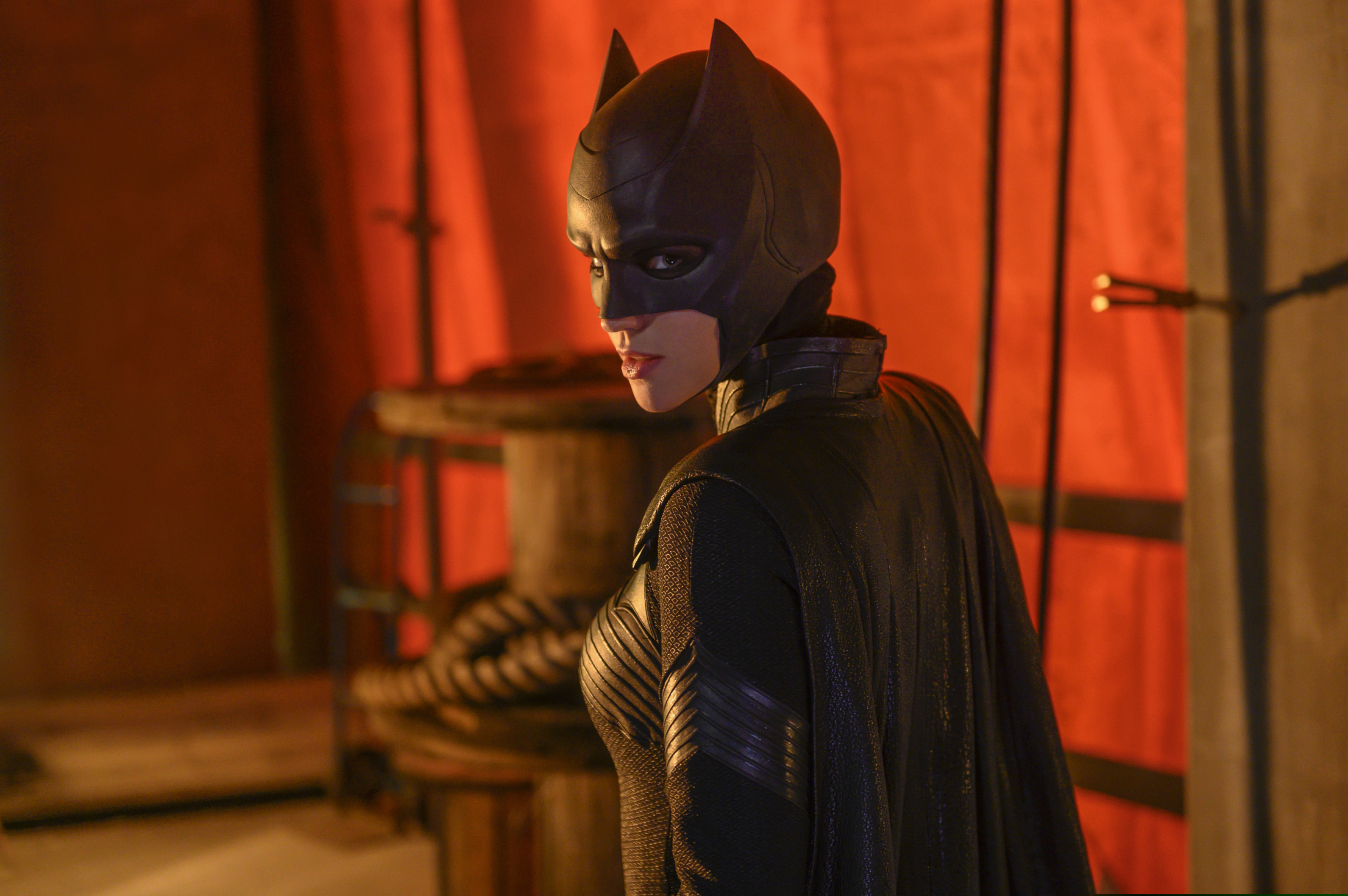 This image released by The CW shows Ruby Rose as Kate Kane/Batwoman in a scene from "Batwoman," premiering on Oct. 6. (Kimberley French/The CW via AP)