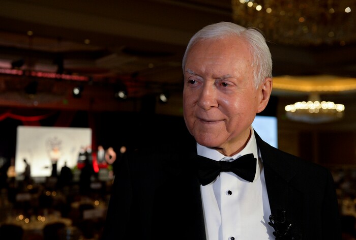 Leah Hogsten | The Salt Lake Tribune
The Salt Lake Chamber will award Senator Orrin G. Hatch as the 39th Giant in Our City, in honor of his exceptional and distinguished service and extraordinary professional achievement, Saturday, June 9, 2018 at Grand America Hotel.