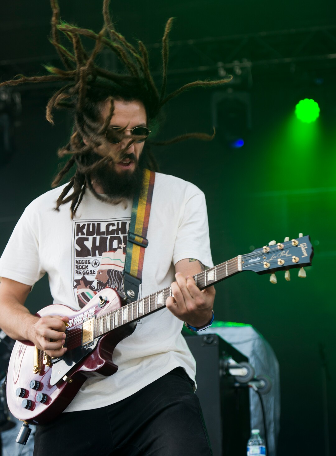(Rick Egan  |  The Salt Lake Tribune)     Iya Terra performs at the Reggae Rise Up Music Festival, at the Rivers Edge near Heber City. Saturday, Aug. 25, 2018.