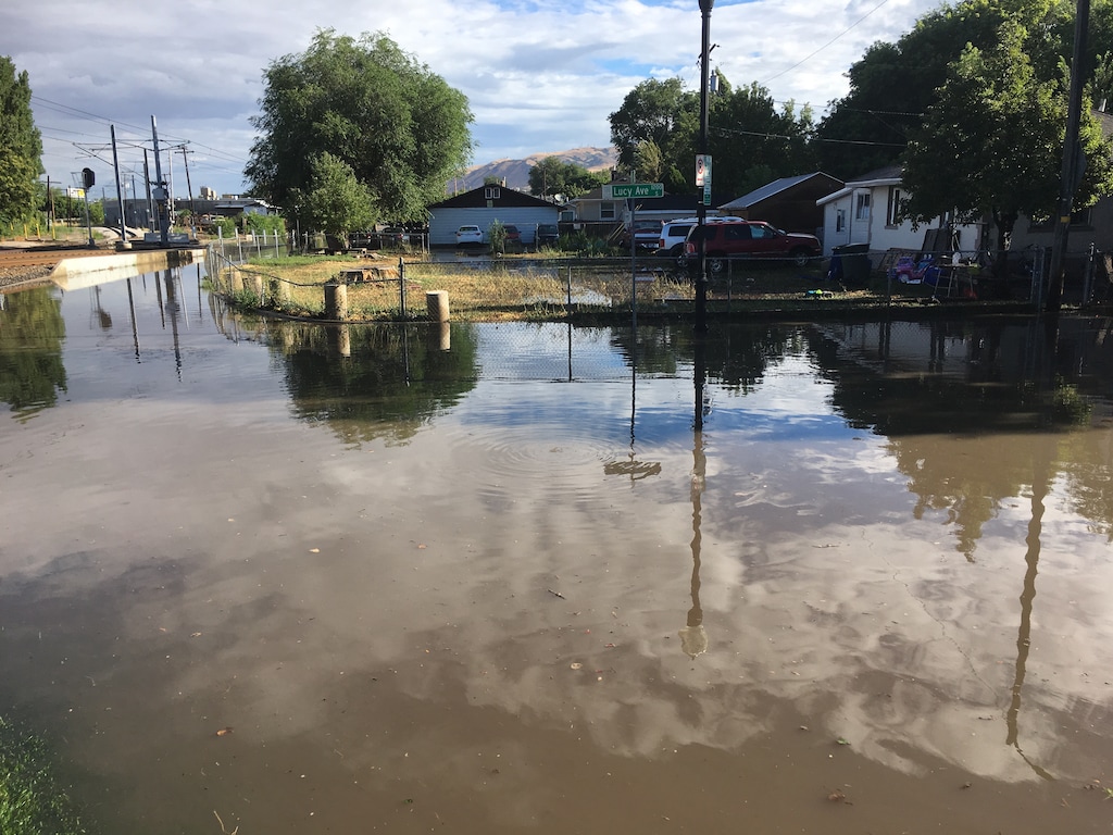 ‘Torrential’ thunderstorms flood East High School, SLC’s Sprague Branch, Wasatch Front intersections