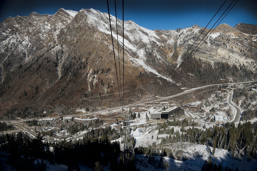 Leah Hogsten  |  The Salt Lake Tribune  Snowbird resort, Nov. 12, 2018. 