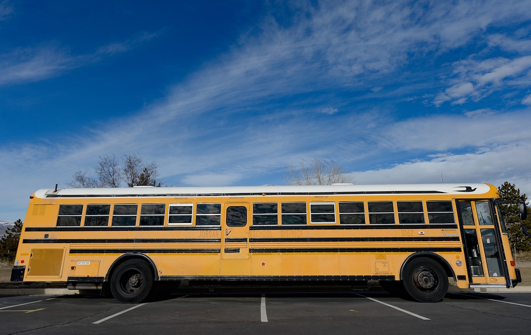 (Francisco Kjolseth  |  The Salt Lake Tribune) Lex Scott, leader of the Black Lives Matter movement in Utah, plans to finish renovating this school bus into a mobile black history museum by the end of March.