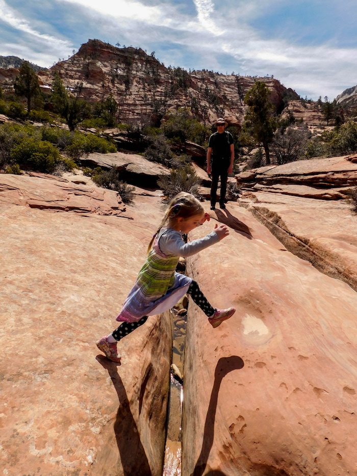 Erin Alberty|The Salt Lake Tribune Many Pools is a beautiful, family-friendly hike with little traffic and great educational value in Zion National Park. Photo taken March 10, 2017.